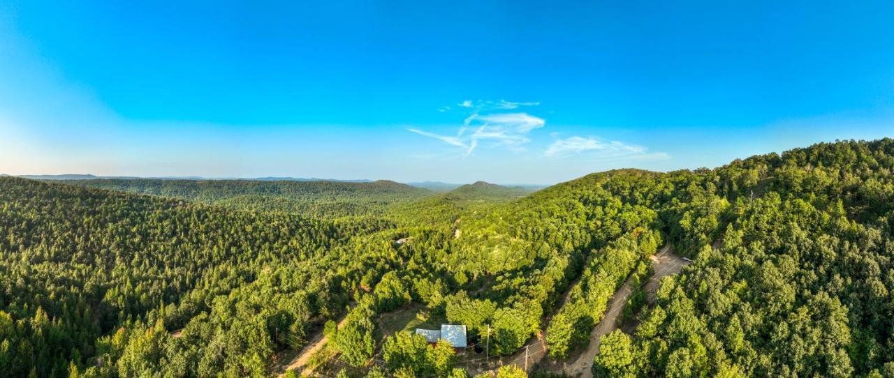 Misty Mountain Cabin Spectacular Scenic Escape By Caddo River Glenwood エクステリア 写真